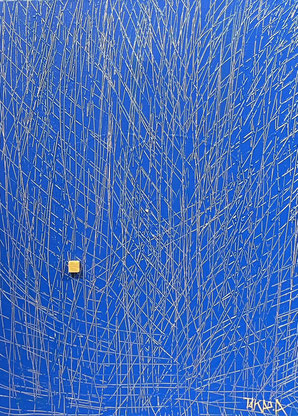FATEFUL CHOICE S 1   F4   242mm×333mm   2026 Acrylic on canvas, wood