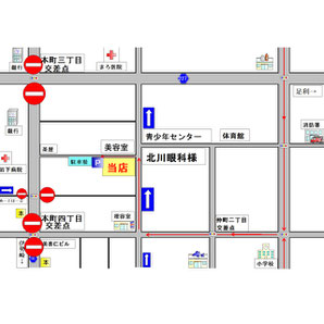 クリックで拡大。交通規制の時間帯は本町通りが車両通行できないため、迂回をお願いいたします。