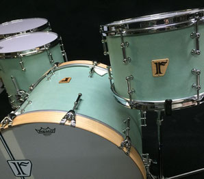 Maple＋Poplar＋Birch 6ply(＋Re-ring) /retro sea green