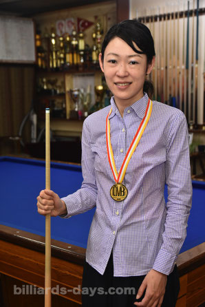 Interview with Orie Hida. She won 2017 World Ladies 3-Cushion Championship. 4 times !