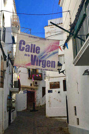Calle de la Virgen in Ibiza Sa Penya