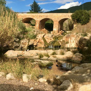 Die alte Brücke - Puente Vijeo - in Santa Eulalia