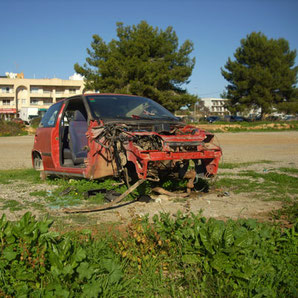 Autowerkstatt auf Ibiza