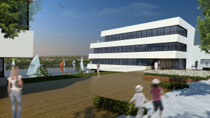 swan drahtler architekten planungsgruppe dortmund phoenix see neubau bürogebäude