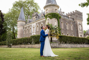 Mariage Pauline et Arthur au Château Belle Epoque, chambres d'hôtes et gîtes à Linxe dans les Landes