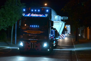 Schwerlasttransport Schmelzwerk - Klick!