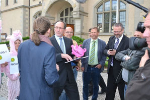 Demo Großschlachthof Bernburg - Klick!