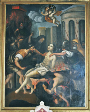 Lavatoggio (Croce) - Chapelle St Laurent - Pietr'Antonio Rosso actif 1692-1722