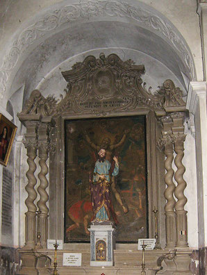 Loreto di Casinca - Autel baroque Saint-André