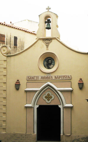 Bonifacio- Eglise de confrérie de pénitents de Saint-Jean-Baptiste 1775
