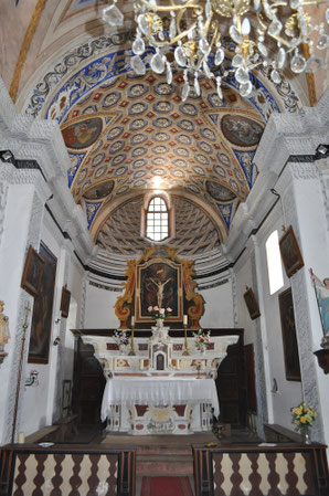 Saliceto - Eglise de l'Assomption - Nef et Maître-autel