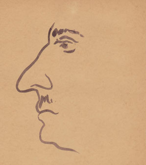 Jean Milhau, Profil masculin (190x170)