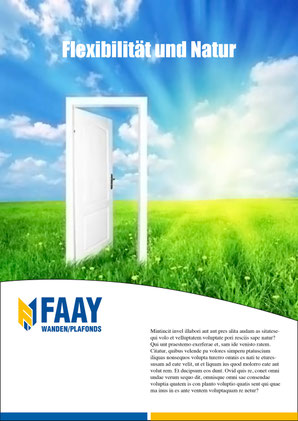 Anzeigenserie FAAY, NL © ES-DESIGN WERBEAGENTUR