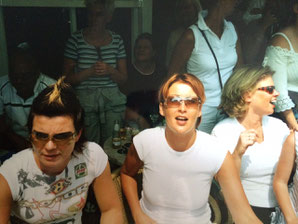 Schoolfeest terras moment!