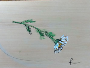 お父さんにも最後に少しだけ描いてもらいました。