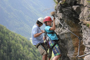 Klettersteig AustriAlpin Stuibenfall Geierwand Ötztal Tirol