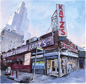 Late in the Day, Houston Street, Silkscreen Edition