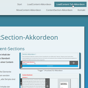 Parallax-Scrolling for Jimdo