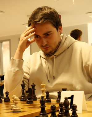 Marius Kraft gewann das Spitzenspiel der vierten Runde (Foto: A. Obdenbusch)