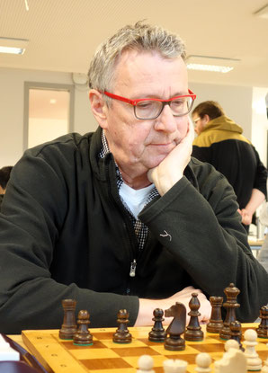 Peter Küppers siegte überraschend gegen Georg Nordhoff (Foto: A. Obdenbusch)