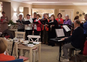 Projektchor singt Weihnachtslieder