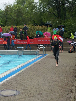 Dominik Sowieja Schwimmen Triathlon Rheinfelden