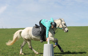 Milena mit Eddie im Training