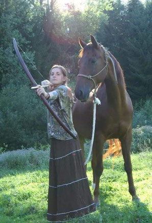 Liebeserklärung an Pferd Luke / Charlotte Amend