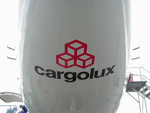 Waiting for taking off to Zhengzhou – Cargolux freighter at Luxembourg Findel Airport
