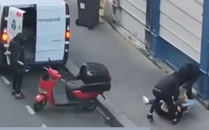 Tentative d'enlèvement filmée le 13 mai en plein Paris.
