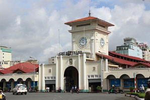 Ben thanh market ho chi minh district 1 vietnam