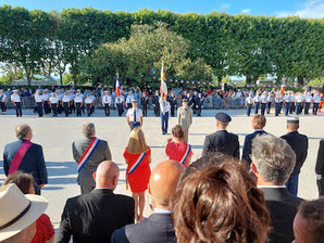 Cérémonie du 14 juillet à Montpellier le 13 juillet 2023 anocr34.fr