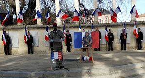 Hommage au brigadier-chef Martin à Montpellier le 4 février 2022 anocr34.fr