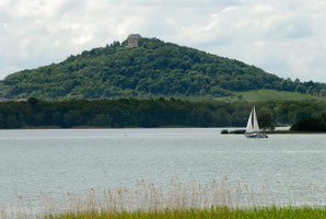 Le lac de Madine et la Butte de Montsec