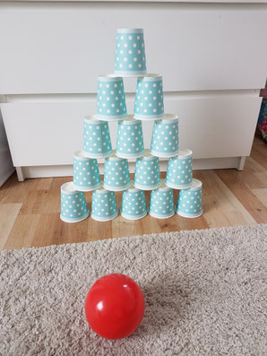Bowlingspiel für die Kleinsten