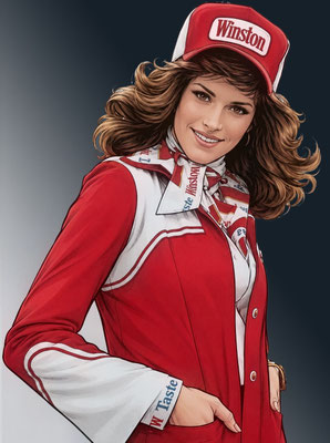 Pattie Huffman, Miss Winston de 1977