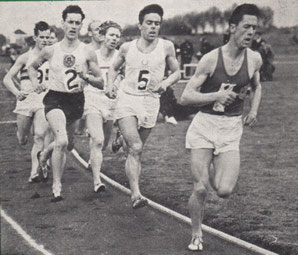 Graham Everett wins the Sward Trophy 1957