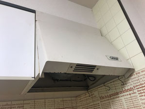 台所換気扇取替　寺松電気