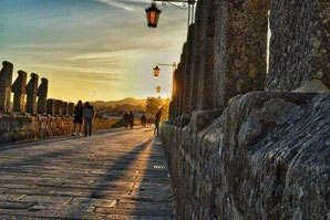Pont romain, chemin Saint Jacques de Compostel, histoire Ponte de Lima, tourisme culturel