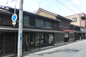 鉈屋町の街並み