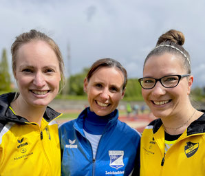 Auf dem Foto von links nach rechts: Imke Jürjens, Helen Reiter und Nora Dreyer
