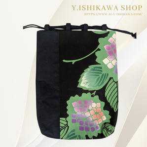 信玄袋：紫陽花