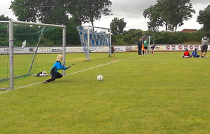 Die E-Juniorinnen des VfL Oldesloe beim Sommerturnier in Felde