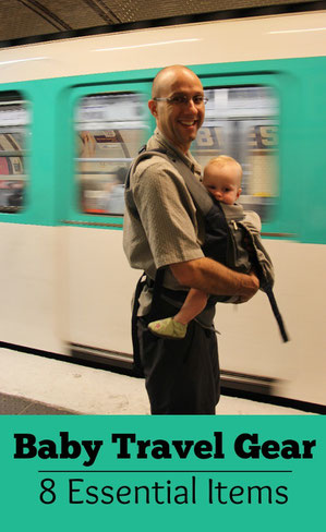 Baby Travel Gear - 8 Essential Items. Read more at www.babycantravel.com