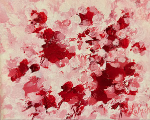 Titre: Parfum de roses.  Grandeur: 8x10 pouces