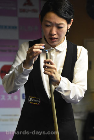 暫定2位：肥田緒里恵