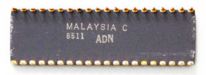 Intel C8087-2 Back View
