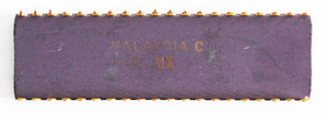 Intel C80287-3 Back View