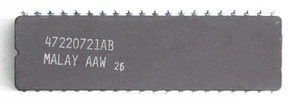 Intel D8751H Back View