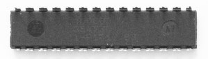 Atmel ATmega328P-PU Back View